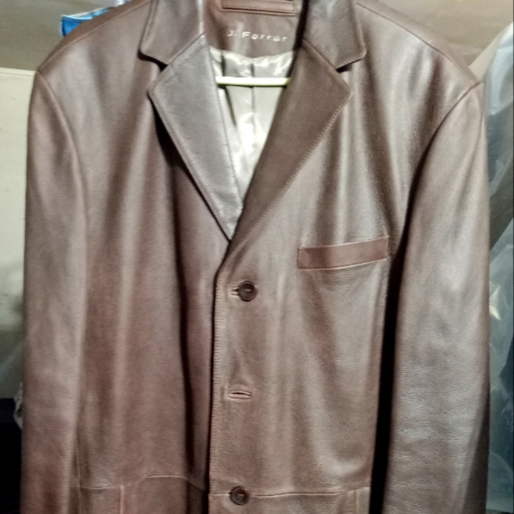 J ferrar leather jacket